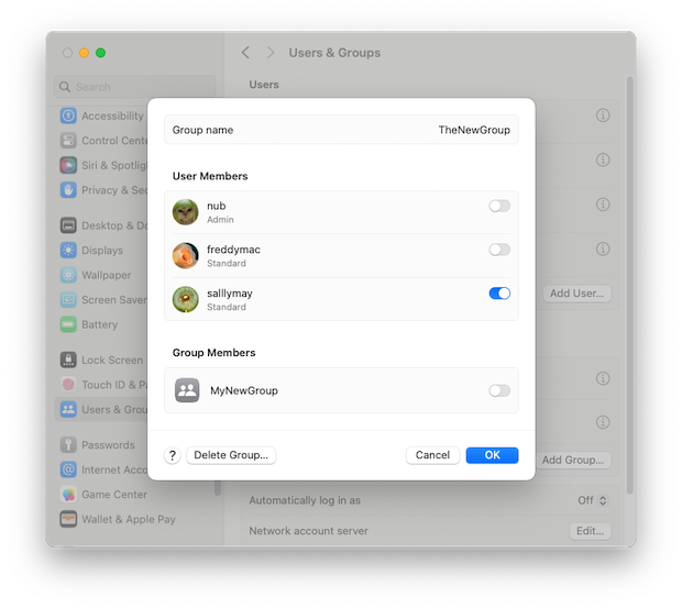 add user to group